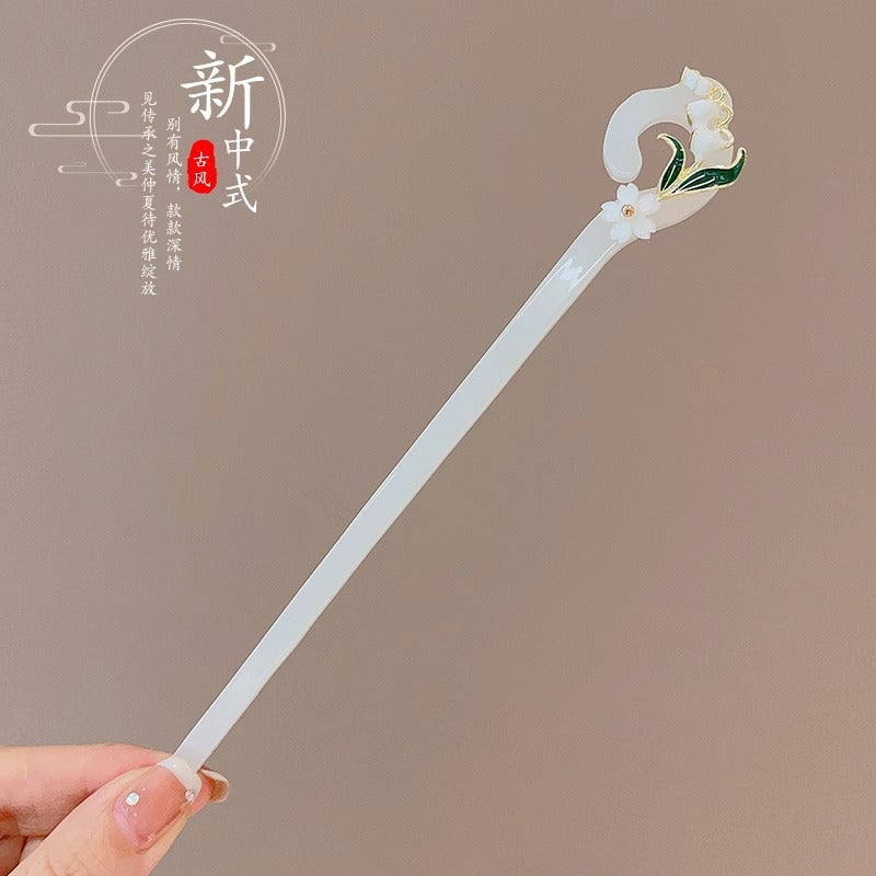 Wholesale Ancient Style Step By Step New Chinese Style Sandalwood Hairpin